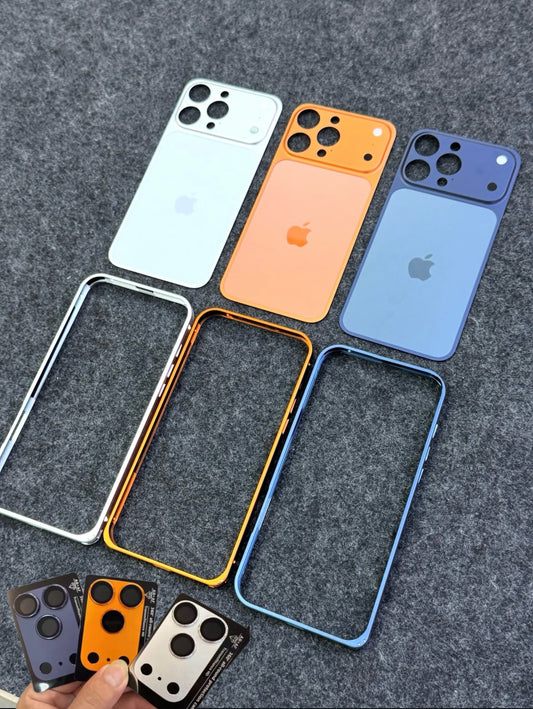 Metal Converter with bumper & Lens - 17 pro max & 17 pro