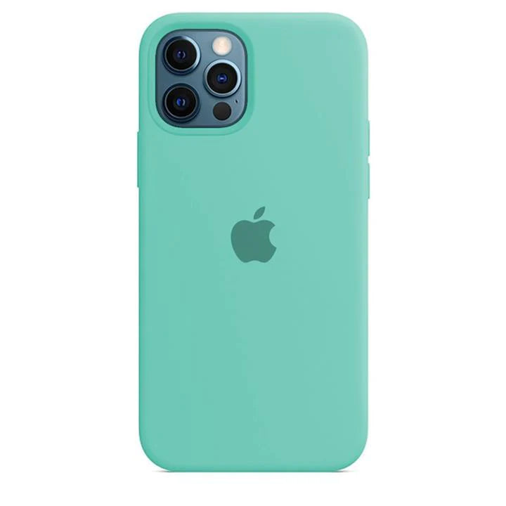 LIQUID SILICON CASE FOR 12 PRO MAX - SEA GREEN