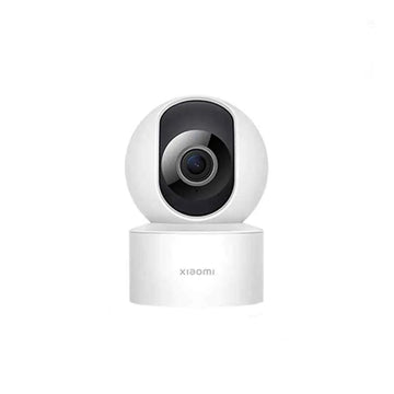 Mi Smart Camera C200 1080p White AI Person Detection, Bi-Directional Audio, Night Vision, Compatible with Google and Alexa, White