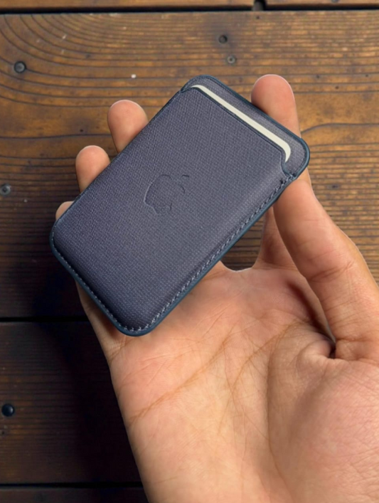 Tech Woven Wallet for iPhone | Magnetic Card Holder Case | Premium Nylon Fabric