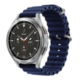 20MM OCEAN LOOP SILICON STRAPS FOR SAMSUNG WATCH 6, ACTIVE 2, WATCH 4, WATCH 5, WATCH 4 CLASSIC, WATCH ACTIVE, WATCH 3 (41MM)