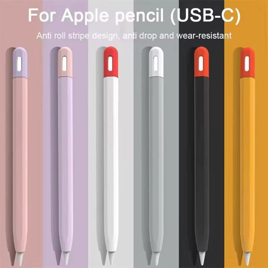 Apple Pencil Sleeve (Usb-C & Pro) | Silicone Sleeve Protective Cover Perfect Grip Skin Classic Design