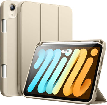 Smart Leather Case with Holder iPad mini 7