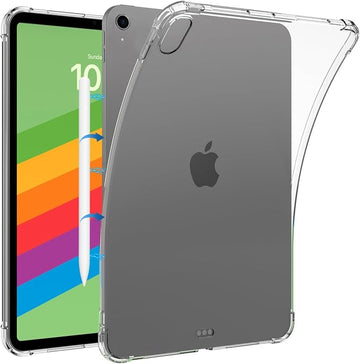 iPad Air 11 2024 / 2025 Highly Transparent TPU Full Thicken Corners Shockproof Protective Case - Transparent