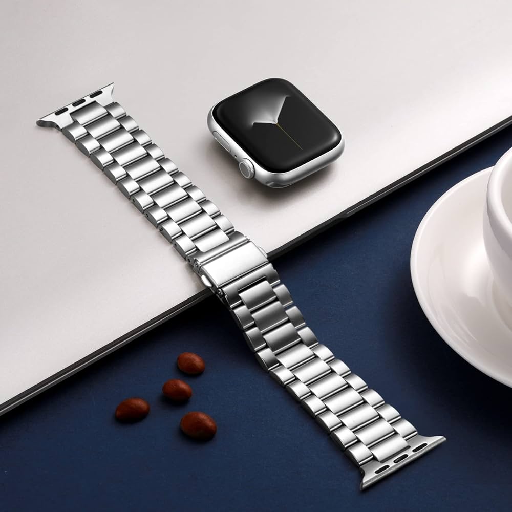 Chain Rolex Style ROLEX STYLE STAINLESS STEEL CHAIN STRAPS FOR APPLE WATCHES