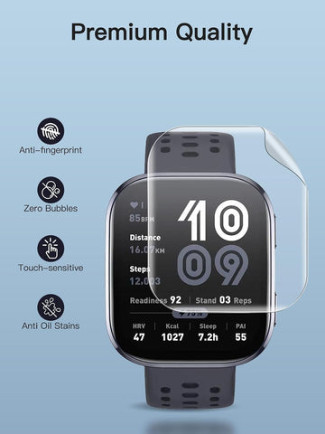 Amazfit Watch Hydrogel Screen Protector – Flexible Protective Film