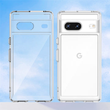 Anti-Slip TPU Transparent Case For Google Pixel 8 Series  | TPU Shock-Absorption