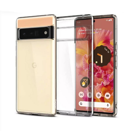 Spigen Premium Clear Case for Google Pixel 6 Pro | Ultra-Slim Transparent Protection Cover