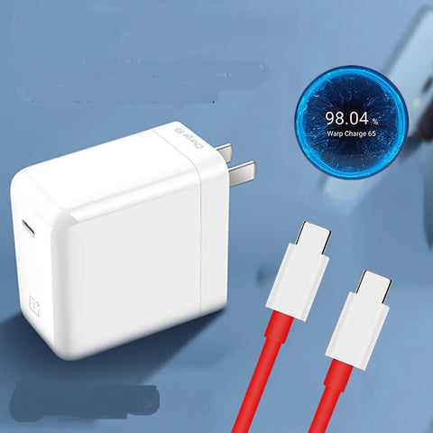 ONEPLUS 80W WARP PD CHARGER - C TO C CABLE