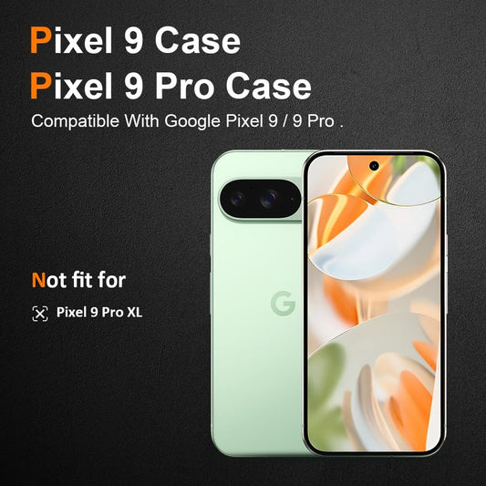 Anti-Slip TPU Transparent Case For Google Pixel 9 Series  | TPU Shock-Absorption