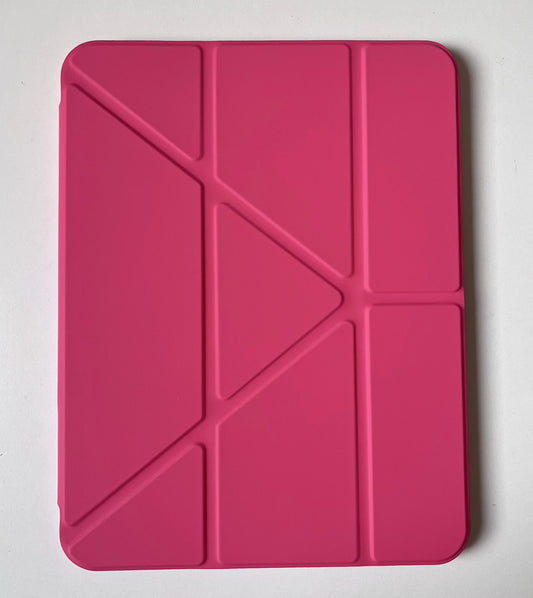 8 Fold Smart Case Clear Back with Pen Slot for iPad 11 Gen - A16 (2025)