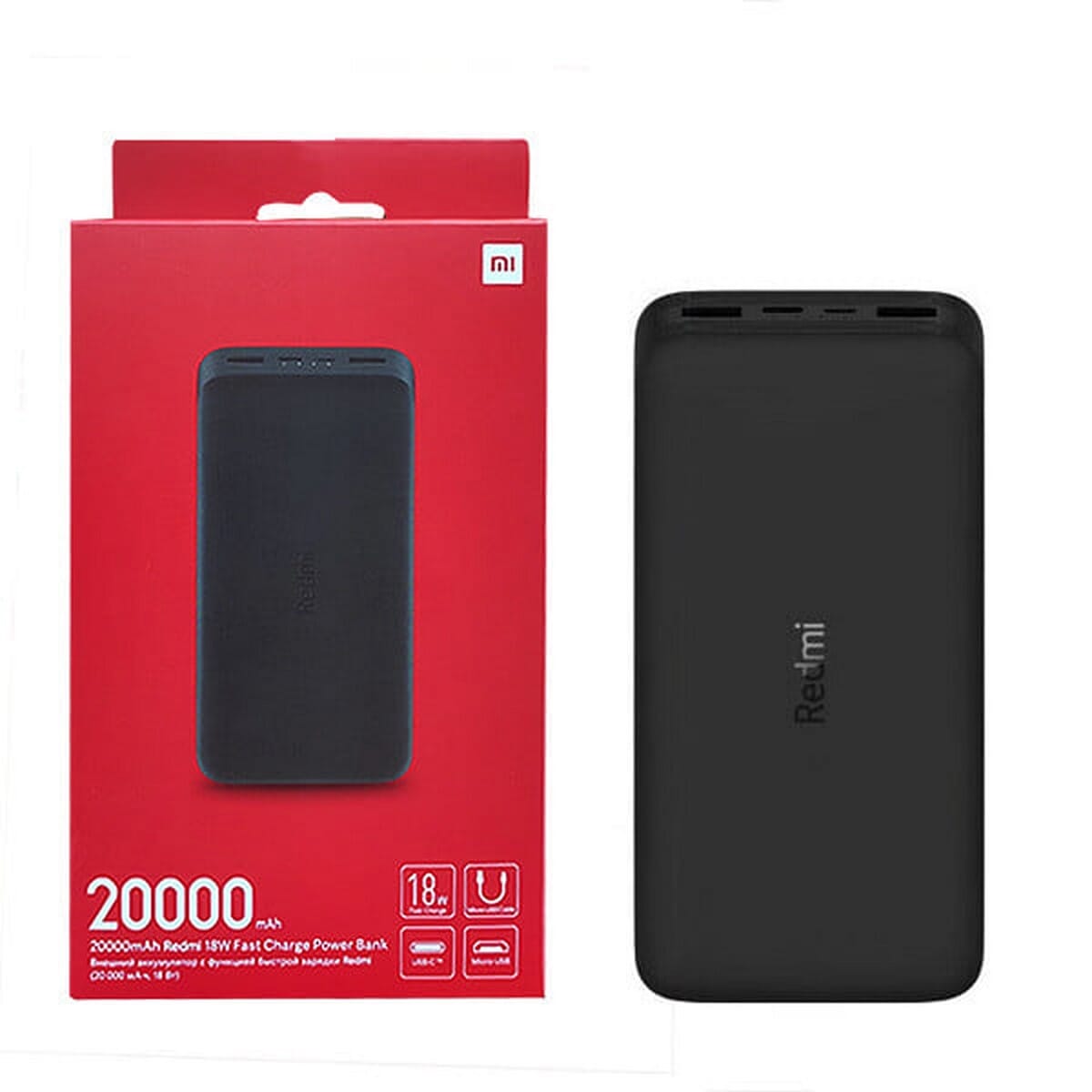 REDMI FAST CHARGING POWER BANK 20,000 MAH