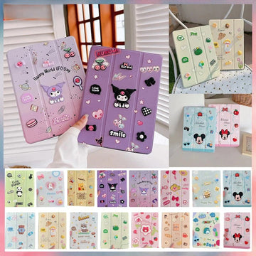 Character case for IPAD AIR 11 Models (4th/5th/6th/7th) with Pen Slot