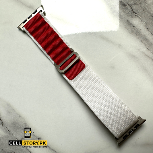 ALPINE LOOP DUAL COLOUR STRAP FOR APPLE WATCHES