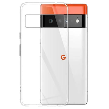 Anti-Slip TPU Transparent Case For Google Pixel 6 Series | TPU Shock-Absorption