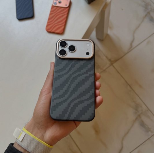 Grid Design Protective Case for iPhone 17 Pro & 17 Pro Max | Slim Grip Cover | Shockproof Protection