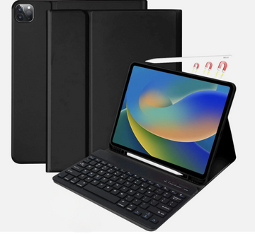 Magnetic Keyboard Case for iPad Pro 11 (2024-2025) – Slim Magnetic Protective Cover with Wireless Keyboard & Pencil Holder