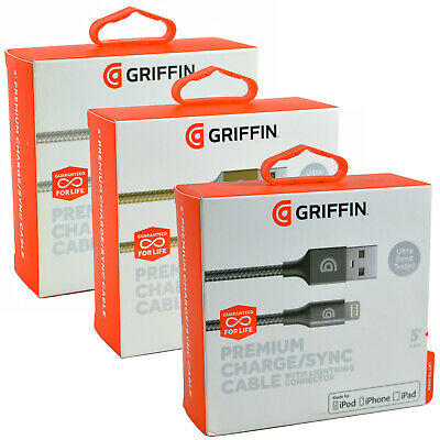 Griffin Premium Braided USB to Lightning Cable
