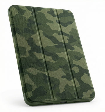Camouflage Case with Pencil Holder for iPad Pro 13  (2024-2025) | Protective Smart Cover