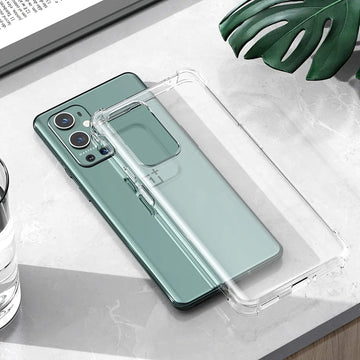 Anti-Slip TPU Transparent Case For OnePlus 9 Series | TPU Shock-Absorption
