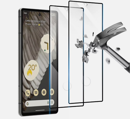 HD Tempered Glass Screen Protector for Google Pixel 8, 8a & 8 Pro | Clear & Scratch Resistant