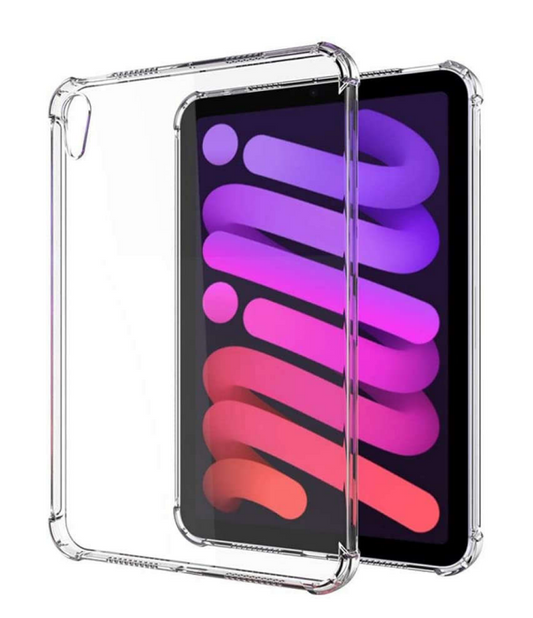 iPad mini 7 Highly Transparent TPU Full Thicken Corners Shockproof Protective Case - Transparent