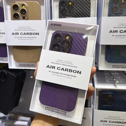 K-DOO Air Carbon Classic Ultra-Thin Carbon Fiber Case for iPhone 14 Pro Max