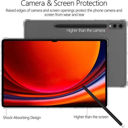 Silicone TPU Protective Case for Samsung Galaxy Tab S10 Ultra  – Shockproof Slim Cover