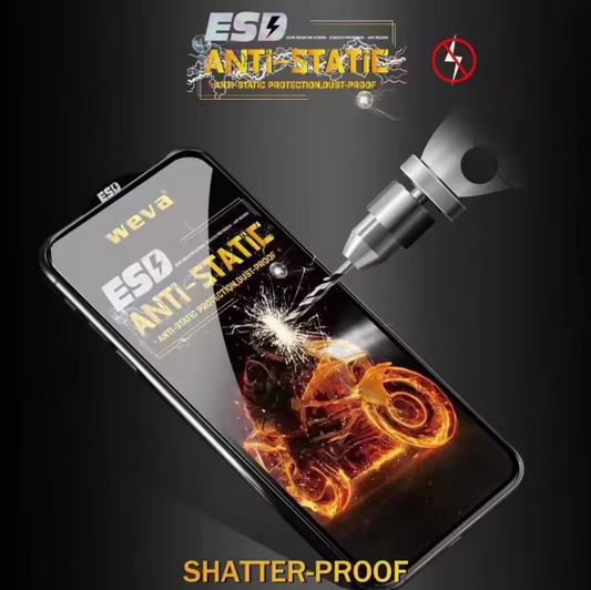 ESD Privacy Glass Screen Protector for iPhone 17 Series – Anti-Spy Tempered Glass Protection