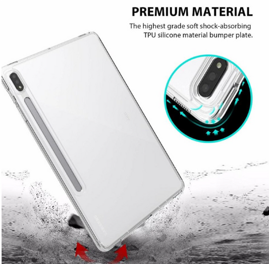 Silicone TPU Protective Case for Samsung Galaxy Tab S8 Ultra – Shockproof Slim Cover