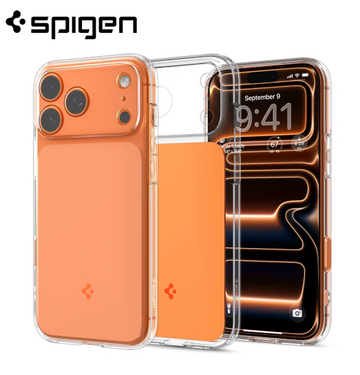 Spigen Ultra Hybrid Shockproof Magnetic Case For iPhone 17 Pro Max 17 Pro For Magsafe Wireless Charging Transparent Frame Cover