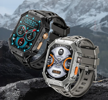 Haylou Smart Watch Iron N1 Black & Gray -  Smart Watch