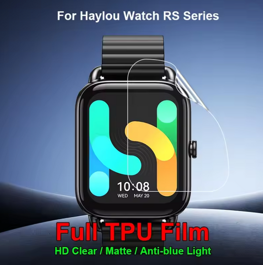 Haylou Watch Hydrogel Screen Protector – Flexible Protective Film