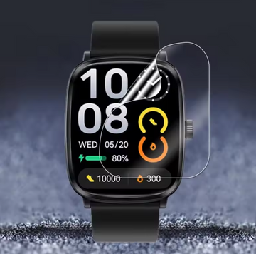 Haylou Watch Hydrogel Screen Protector – Flexible Protective Film