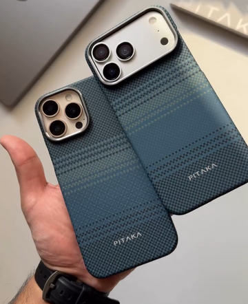 PITAKA Ultra-Slim Aramid Fiber Case for iPhone 17 Pro & 17 Pro Max | MagSafe Compatible
