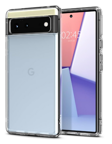 Spigen Premium Clear Case for Google Pixel 6a | Ultra-Slim Transparent Protection Cover