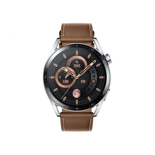 Huawei Watch GT3 Brown Leather Strap 46mm | Premium Smart Watches