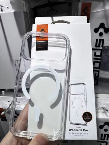 Spigen Clear MagSafe Case for iPhone 17 Pro &  17 Pro Max | Crystal Clear Protection
