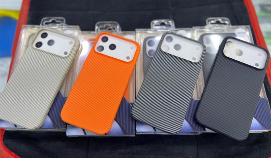 Berlia Carbon Series Case for iPhone Series – Slim Shockproof Carbon Fiber Protective Cover