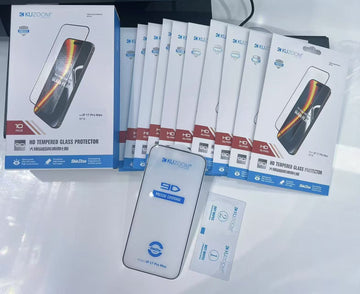 KUZOOM Screen Protectors for iPhone 17 Series – HD Clear Tempered Glass Protection