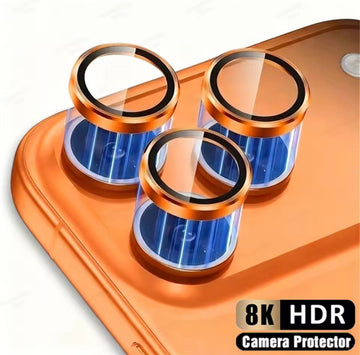 Metal Camera Lens Protector Glass for iPhone 17 Series – Scratch & Shock Resistant Lens Cover
