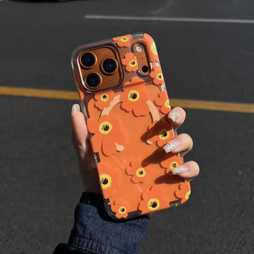 Flower MagSafe Case for iPhone 17 Pro & 17 Pro Max | Floral Protective Cover