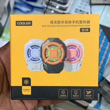 S19 Phone Cooler Game Essential Cooling Fan Eleate Mobile Experience Freezing Power of a Mini Fridge for Cooled Gaming Bliss Perfect