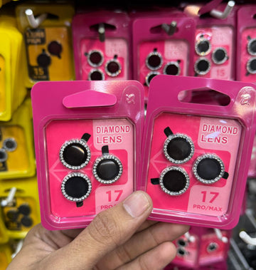 Glitter Camera Lens Protector for iPhone 17 Series – Stylish & Scratch Resistant
