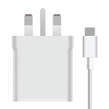 Mi 120W Charger Combo (Type-A) With A to C Cable  3Pin White