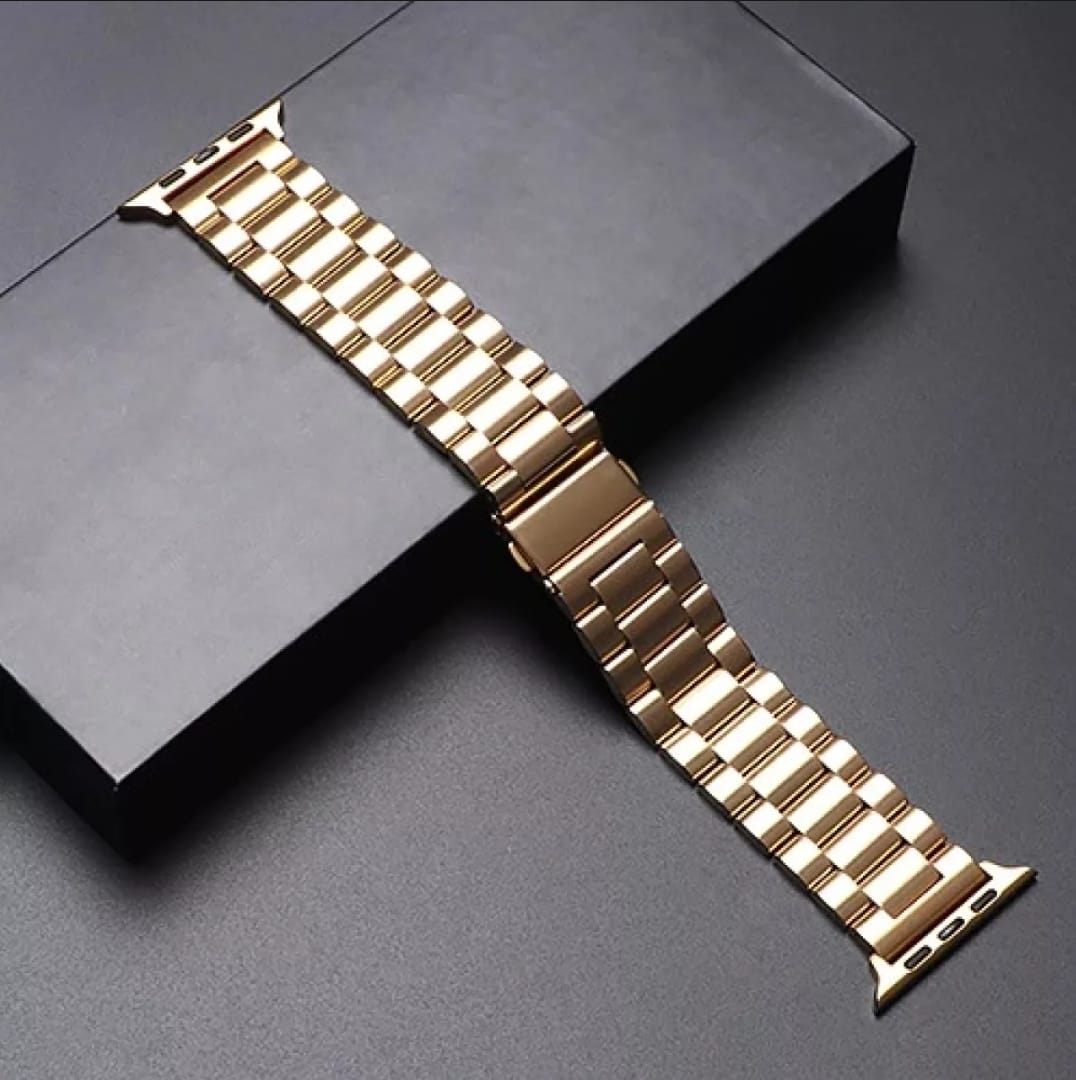 Chain Rolex Style ROLEX STYLE STAINLESS STEEL CHAIN STRAPS FOR APPLE WATCHES