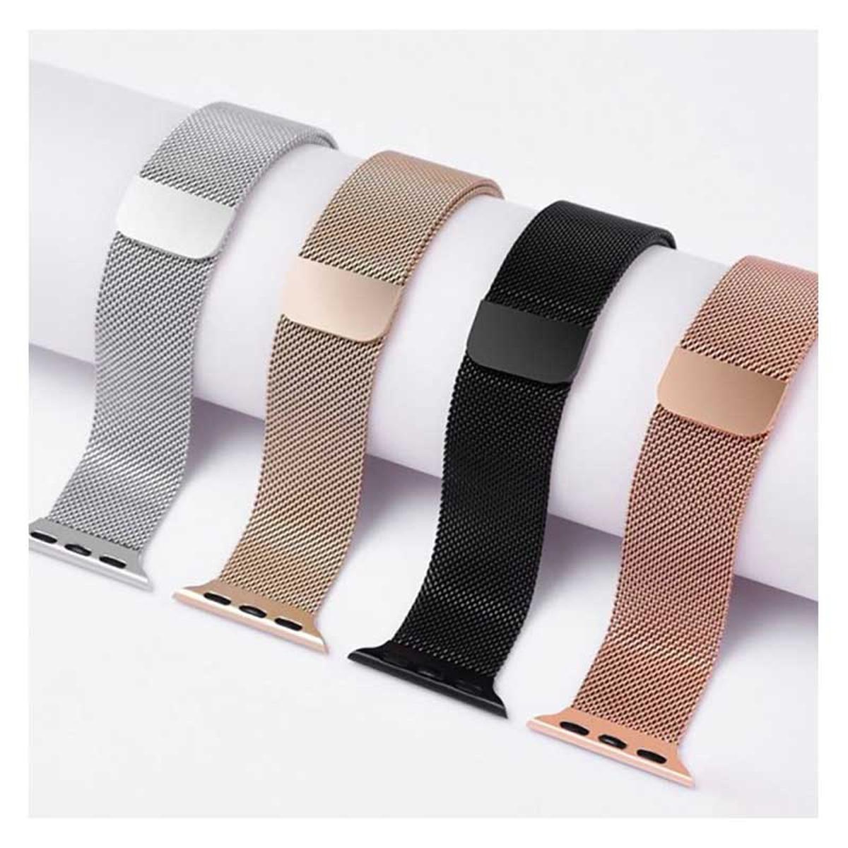 20mm MAGNETIC CHAIN STRAPS FOR AMAZFIT WATCH GTS 2, GTS 4 MINI, GTS 4, GTS 3, BIP U, BIP S, GTS