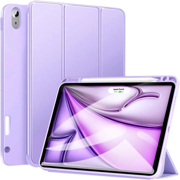 Smart Leather Case with Holder iPad Air 11 2020-2022
