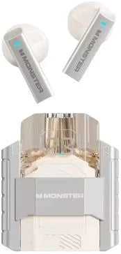 Monster Airmars XKT-23 (Silver) True Wireless Bluetooth V5.4 Earbuds