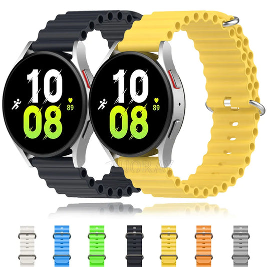 22MM OCEAN LOOP SILICON STRAPS FOR HUAWEI WATCH GT2 PRO, GT3 46MM, GT3 PRO, WATCH 3 PRO, WATCH 4